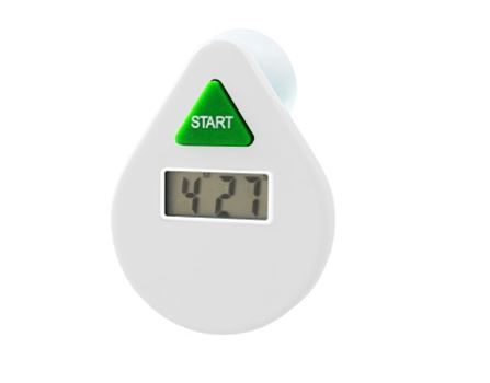 EcoSavers Douchecoach: LCD Showertimer 5 min