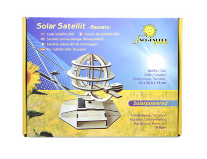 SolExpert Bausatz: Satellit mit Solarpanel